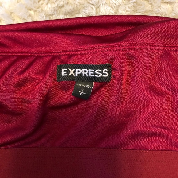 Burgundy Strapless Tube Top - Picture 8 of 9